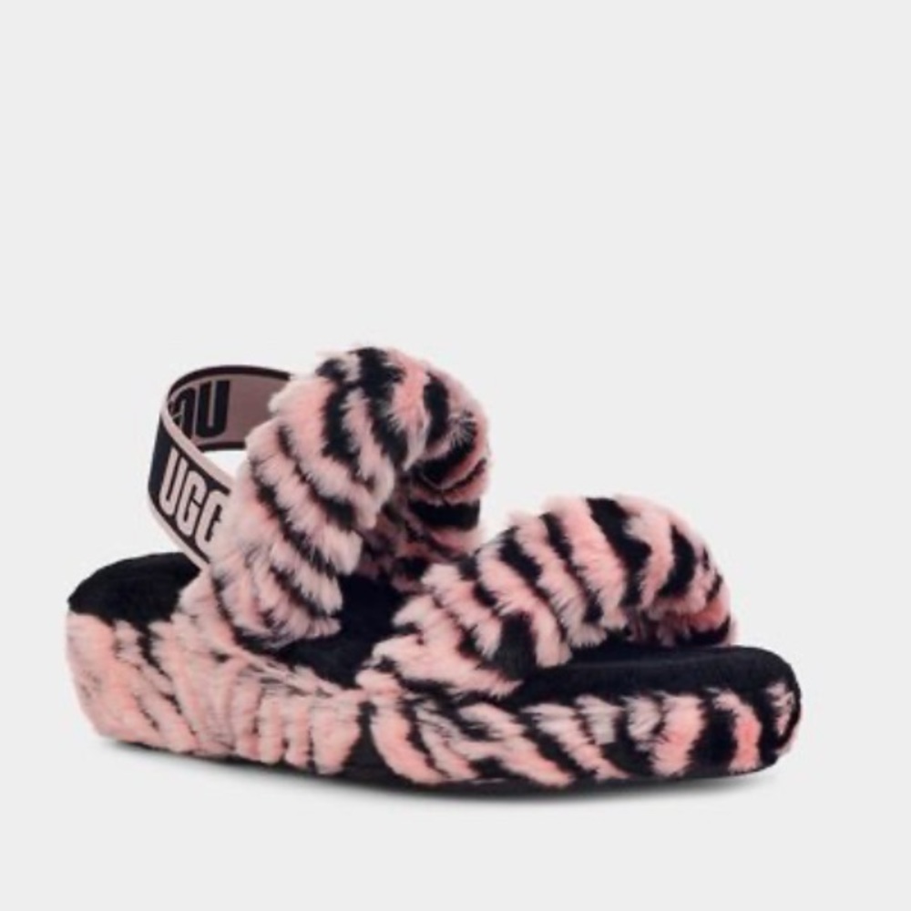 UGG Oh Yeah Tiger Print sandals